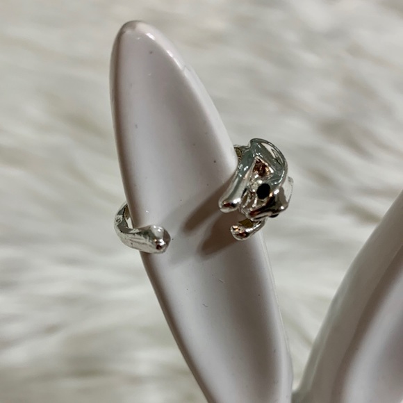 Silver Bunny Ring - Picture 2 of 4